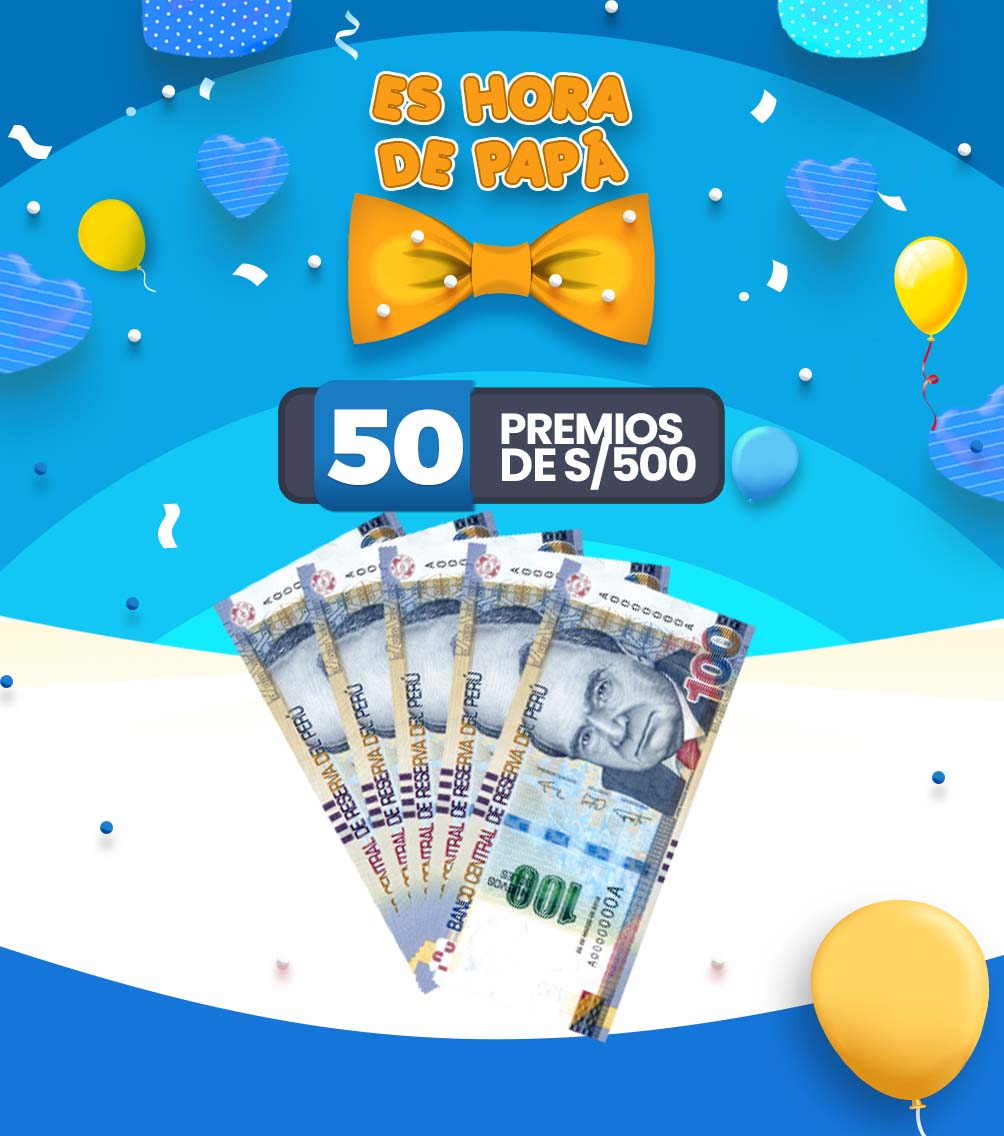 S/ 500 Cash